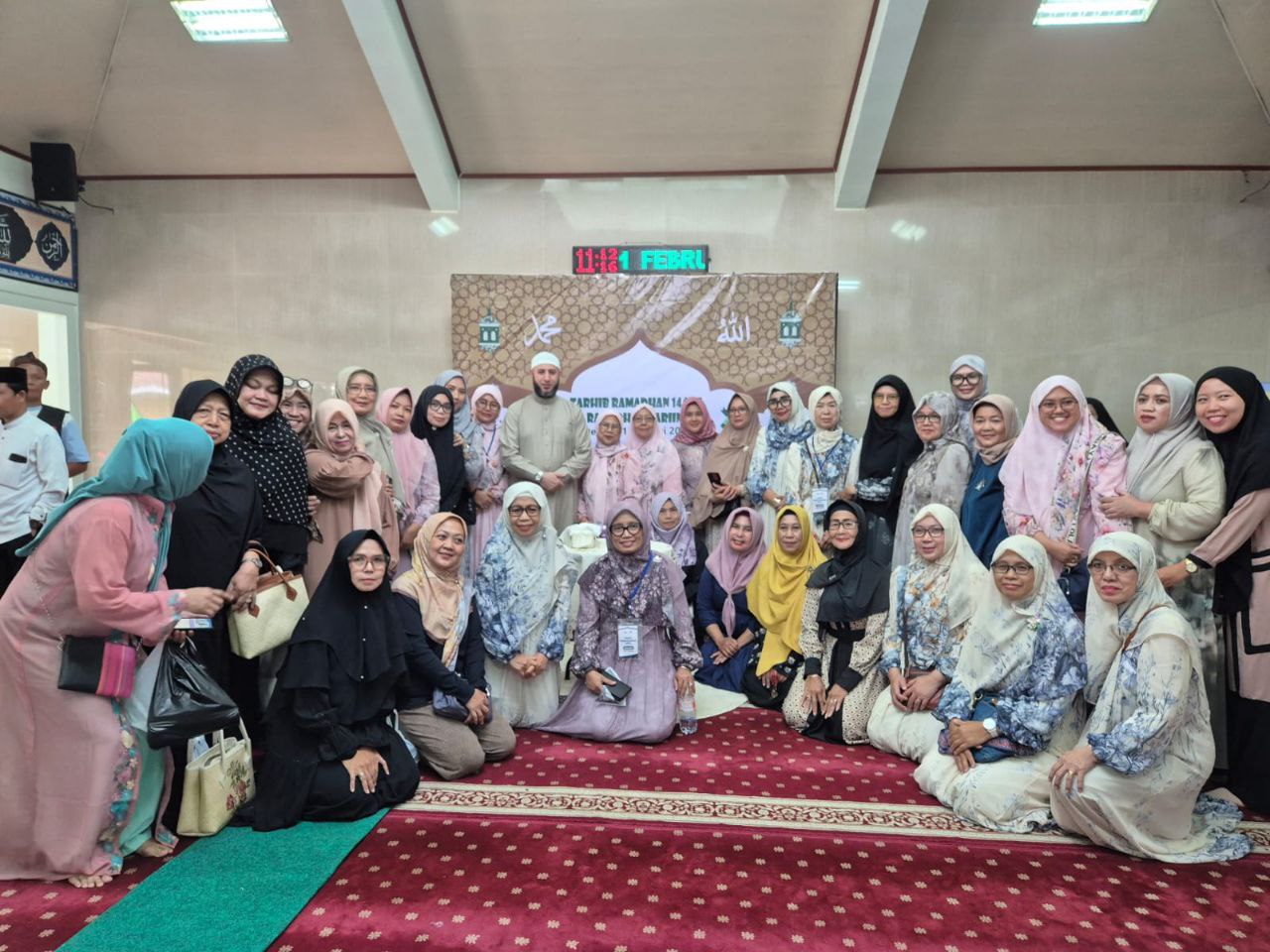 tarhib ramadhan di komplek wisma harapan 1